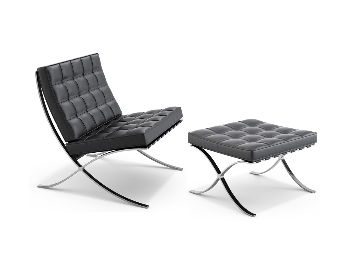 Muebles Diseño: la silla Barcelona de Ludwig Mies van der Aticca Home